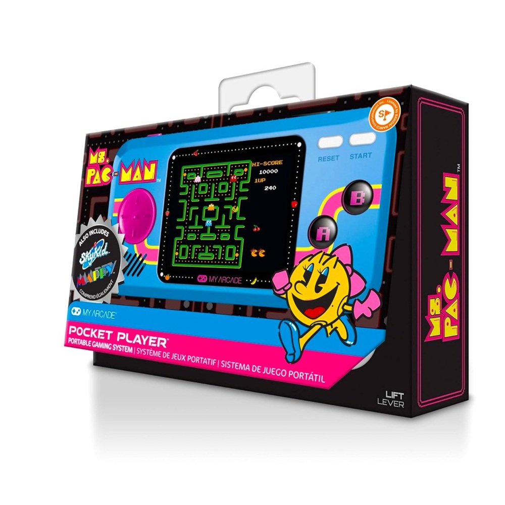 My Arcade Pocket Player Handheld Game Console: 3 Built In Games NEW!!!